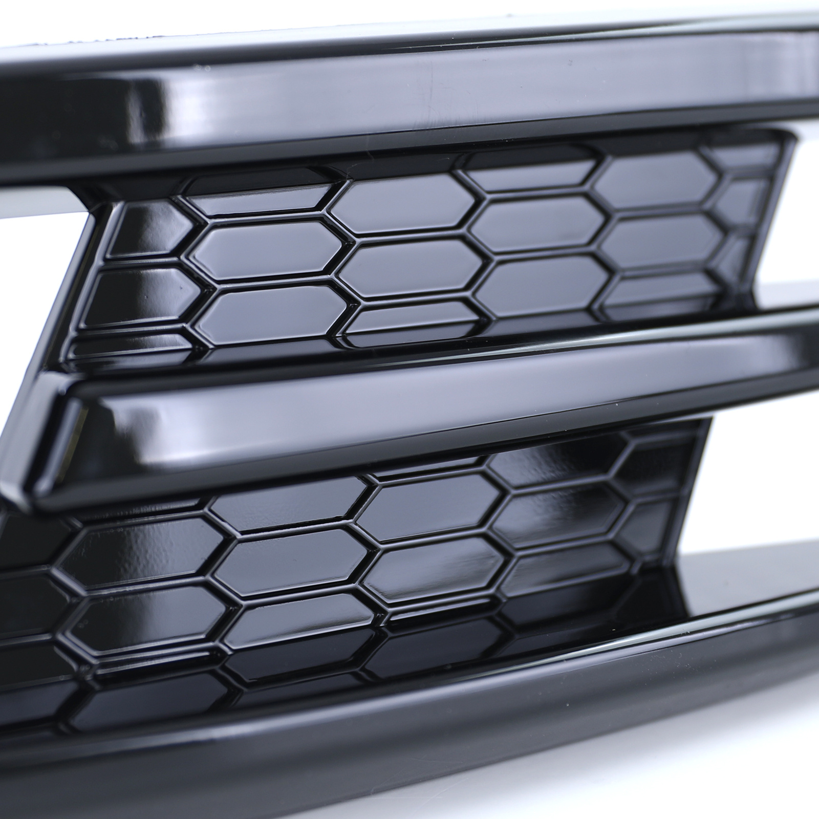 Mistlampframe - voor VW Golf 7 sedan / estate 2012-16 - glanzend zwart