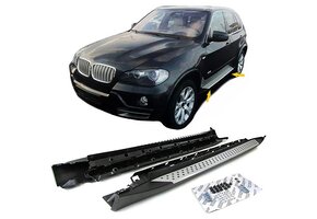 Treeplanken - voor BMW X5 E70 2006-2013 - met antislipnoppen