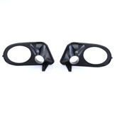 Mistlampframe - voor BMW 5er E39 Sedan / Touring 1995-03 - zwart