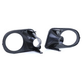 Mistlampframe - voor BMW 5er E39 Sedan / Touring 1995-03 - zwart