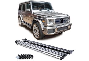 Treeplanken - voor Mercedes G 463 1989-2015 - 180x15,5x12 cm