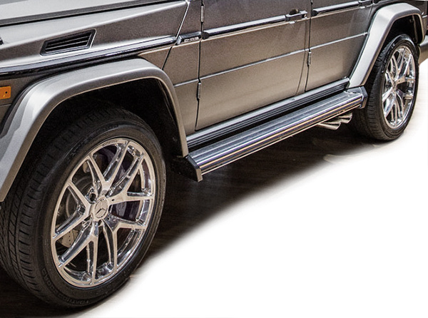 Treeplanken - voor Mercedes G 463 1989-2015 - 180x15,5x12 cm