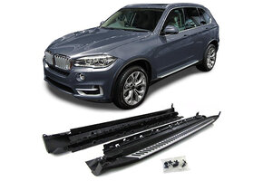 Treeplanken geschikt voor BMW X5 F15 2013-2018 - met antislipnoppen