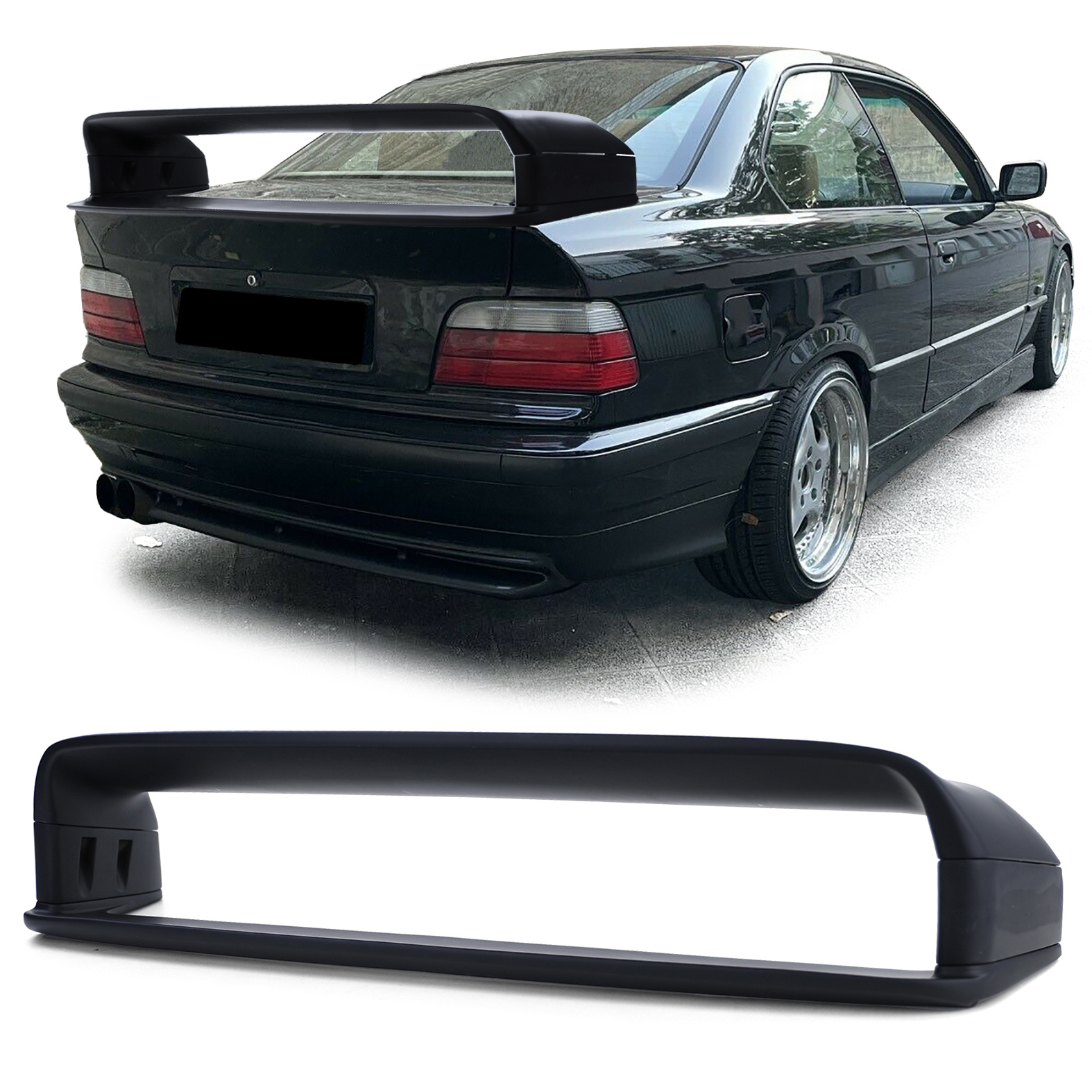 Spoiler - achterspoiler - BMW 3er E36 1990-1998 - ABS-kunststof