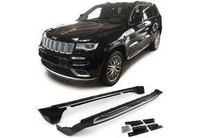 Treeplanken - voor Jeep Grand Cherokee WK2 2010-2017 - met antislipnoppen