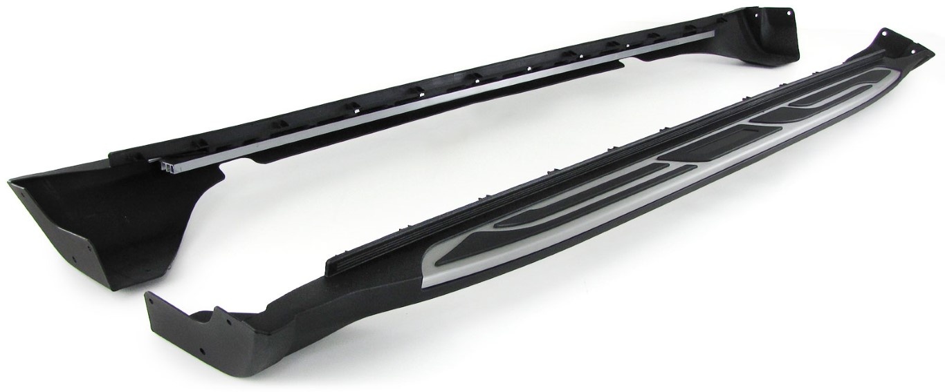 Treeplanken - voor Jeep Grand Cherokee WK2 2010-2017 - met antislipnoppen