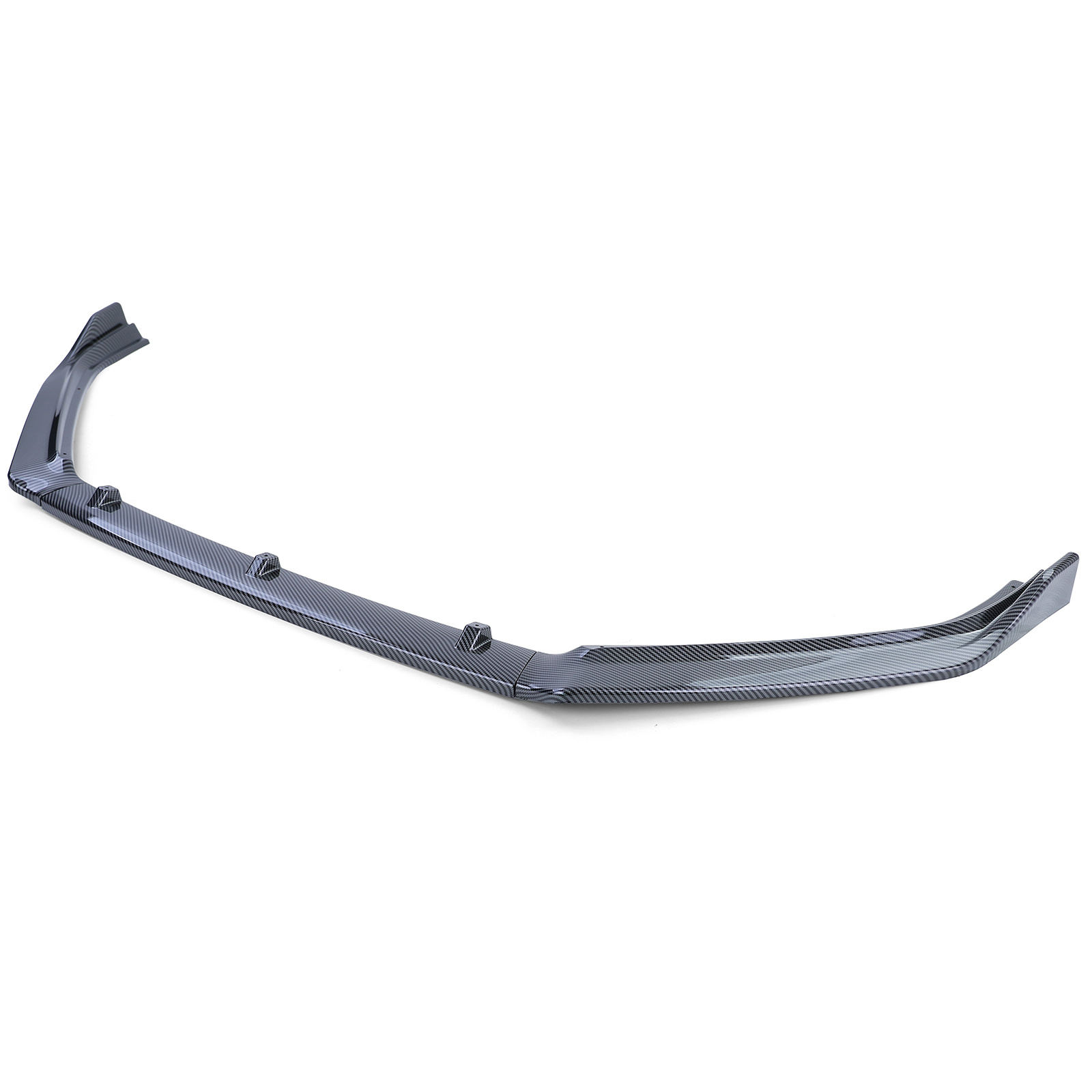 Spoiler - voorspoiler lip - voor VW Polo 5 6C 2014-2017 - carbon look