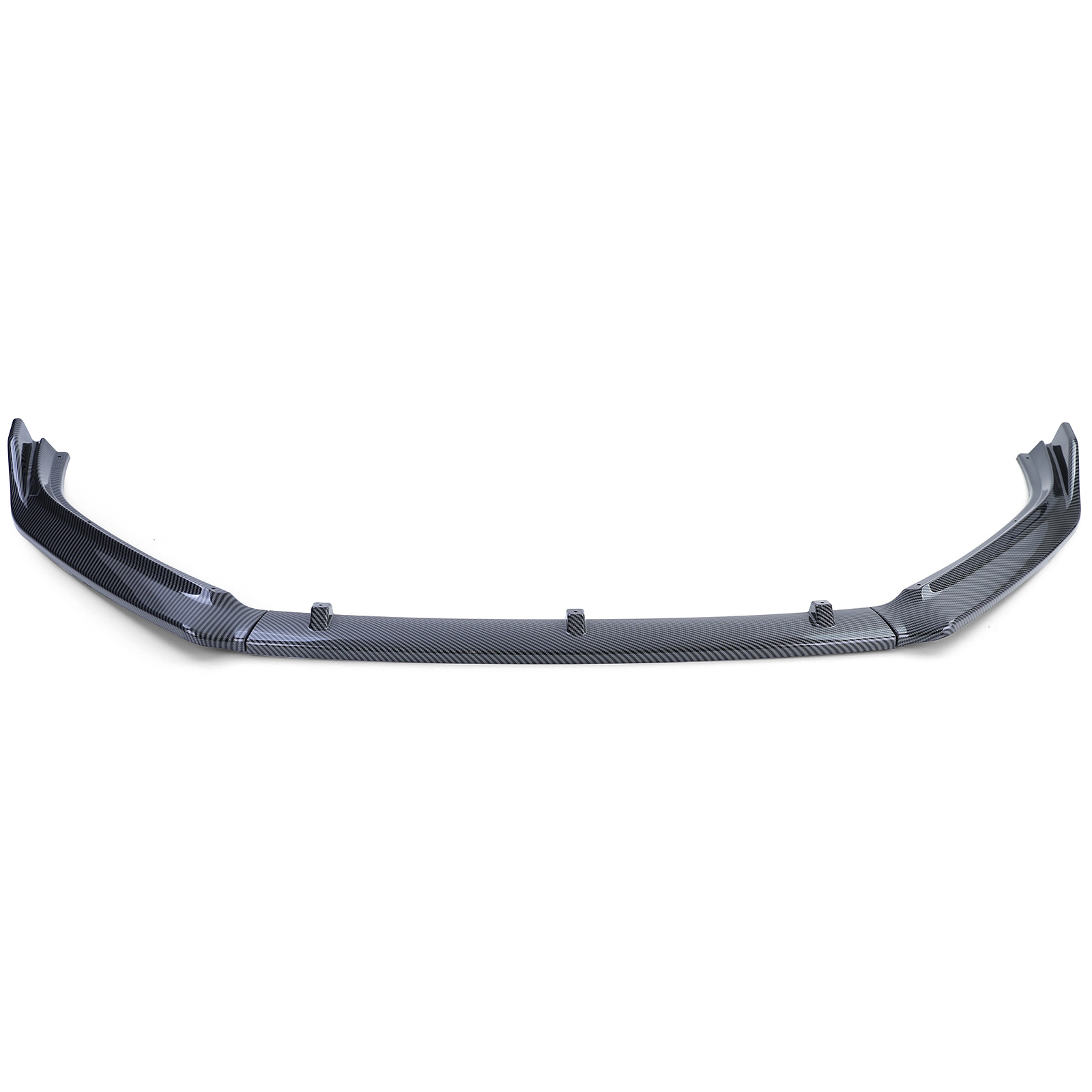 Spoiler - voorspoiler lip - voor VW Polo 5 6C 2014-2017 - carbon look