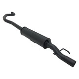 Sport voordemper - voor Opel Corsa D + E 1.4 - E-keurmerk - zwart