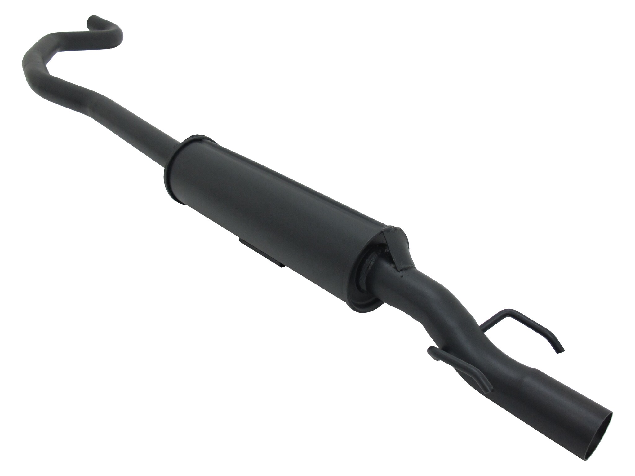 Sport voordemper - voor Opel Corsa D + E 1.4 - E-keurmerk - zwart