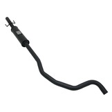 Sport voordemper - voor Opel Corsa D + E 1.4 - E-keurmerk - zwart