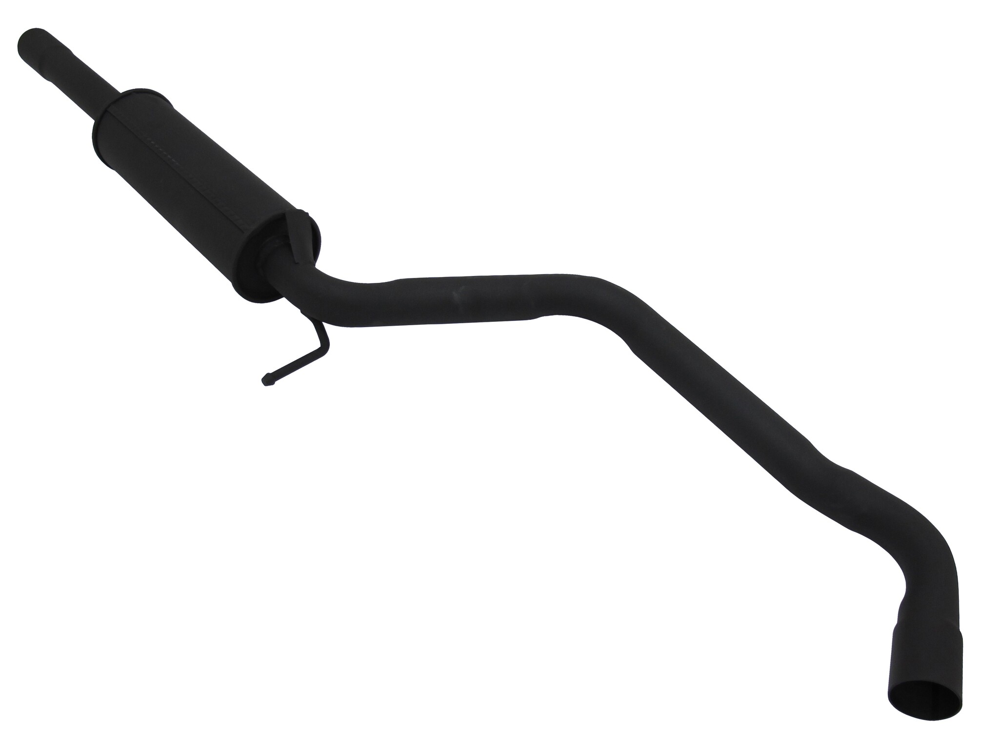 Sport voordemper - VW Golf 7 GTI (AU) - 60mm aansluiting - zwart