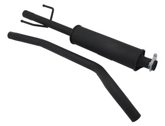 Sport voordemper - voor Opel Corsa C - E-keurmerk - zwart