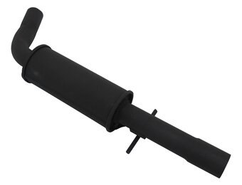 Sport voordemper - voor Audi TT Coupe 8N (AJQ / AUQ / APP / ATC) - E-keurmerk - zwart