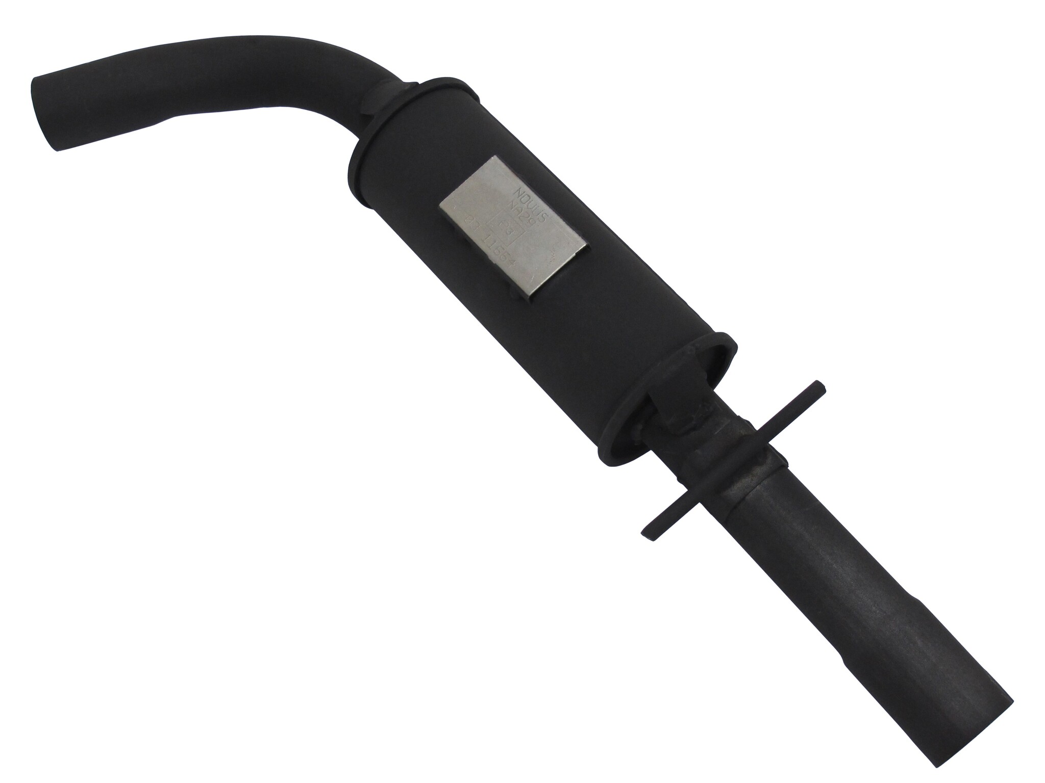 Sport voordemper - voor Audi TT Coupe 8N (AJQ / AUQ / APP / ATC) - E-keurmerk - zwart