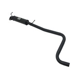 Sport voordemper - voor Ford Fiesta MK7 (JA8) - E-keurmerk - zwart