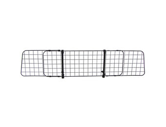 Auto hondenrek - verstelbaar - 91-145x30 cm - zwart