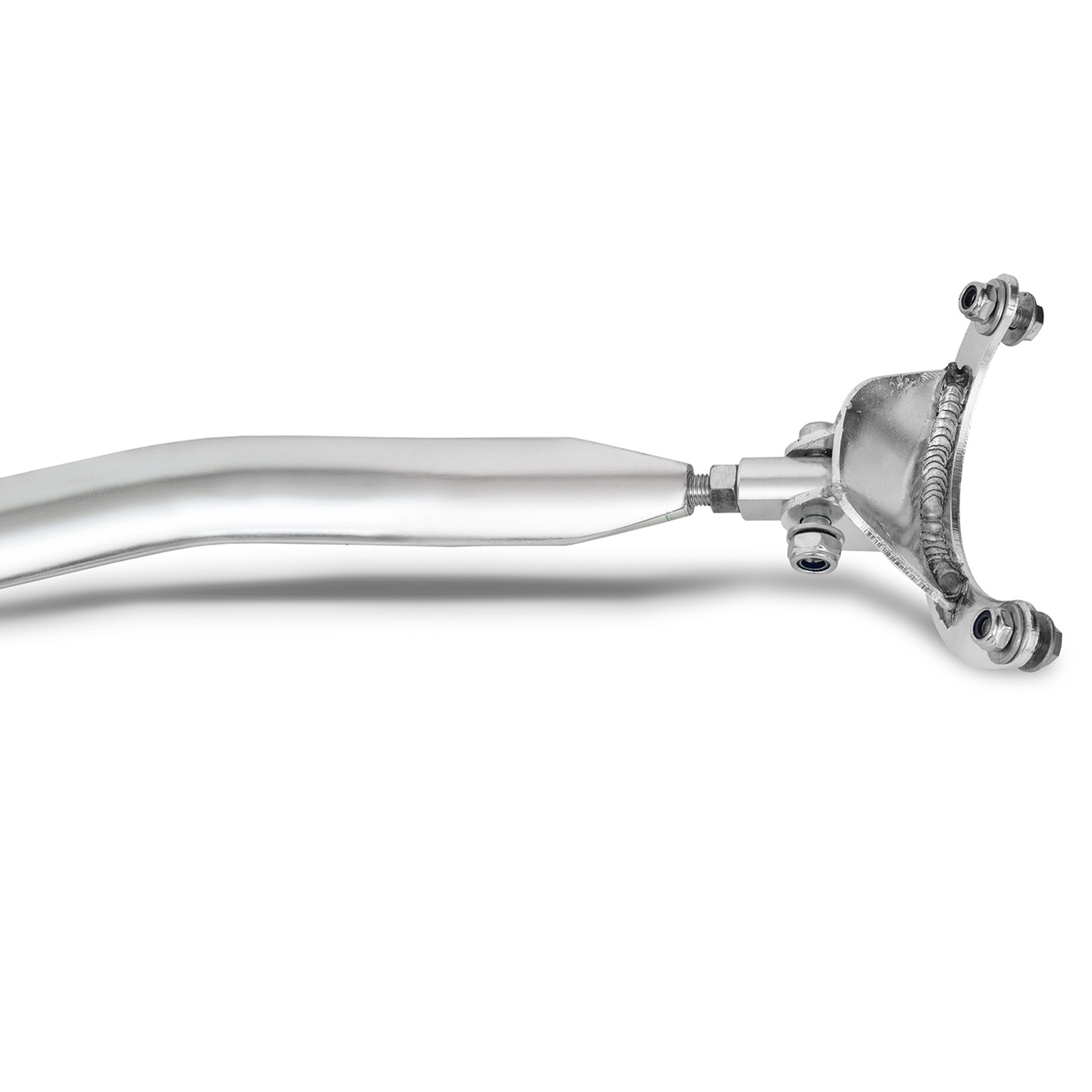 Veerpootbrug - aluminium geschikt voor VW Polo 9R 2009 - verstelbaar