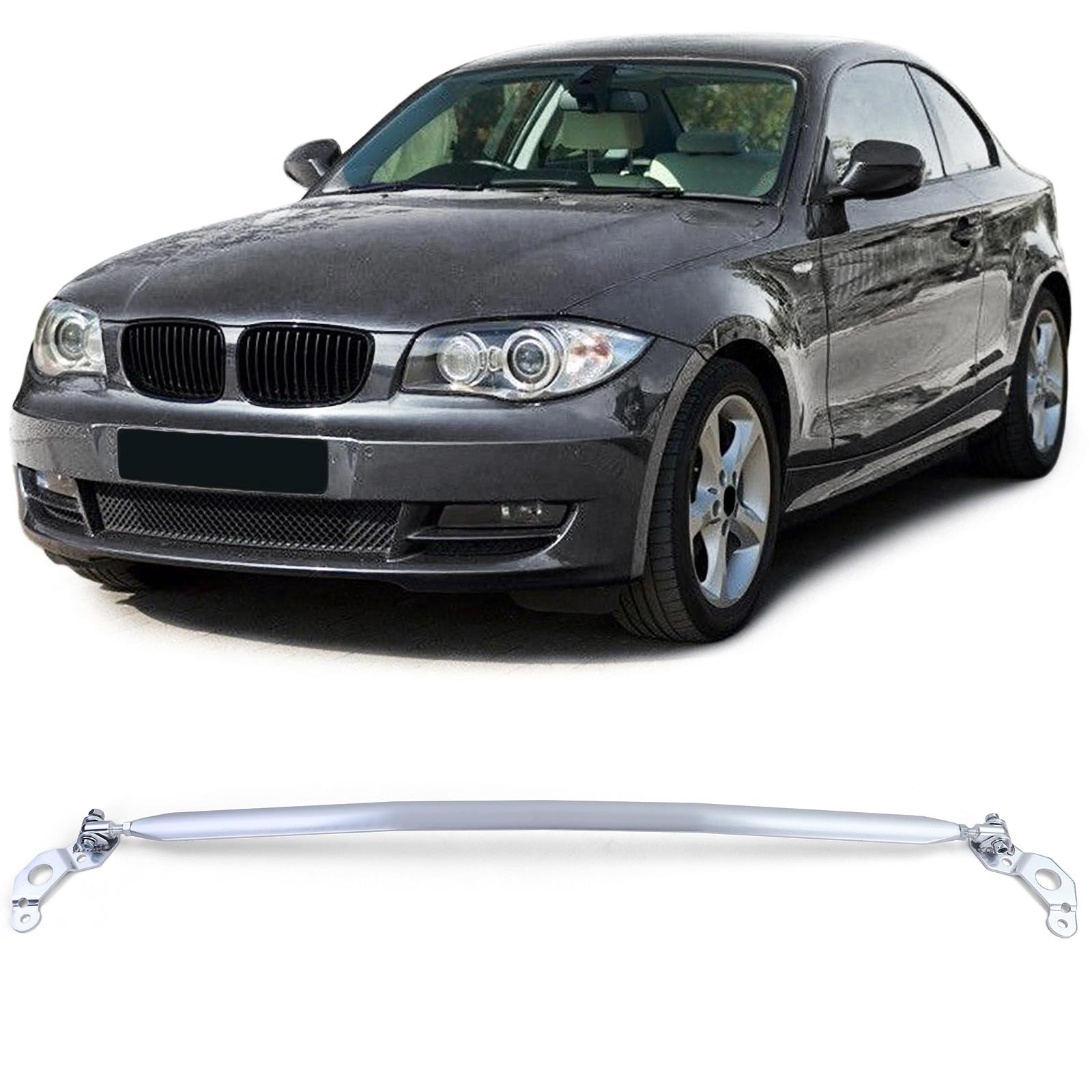 Aluminium veerpootbrug - voor BMW 1-serie E81 E82 E87 2004 - verstelbaar