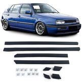 Stootlijsten - voor VW Golf 3 1991-1997 Sedan - 8-delig - zwart