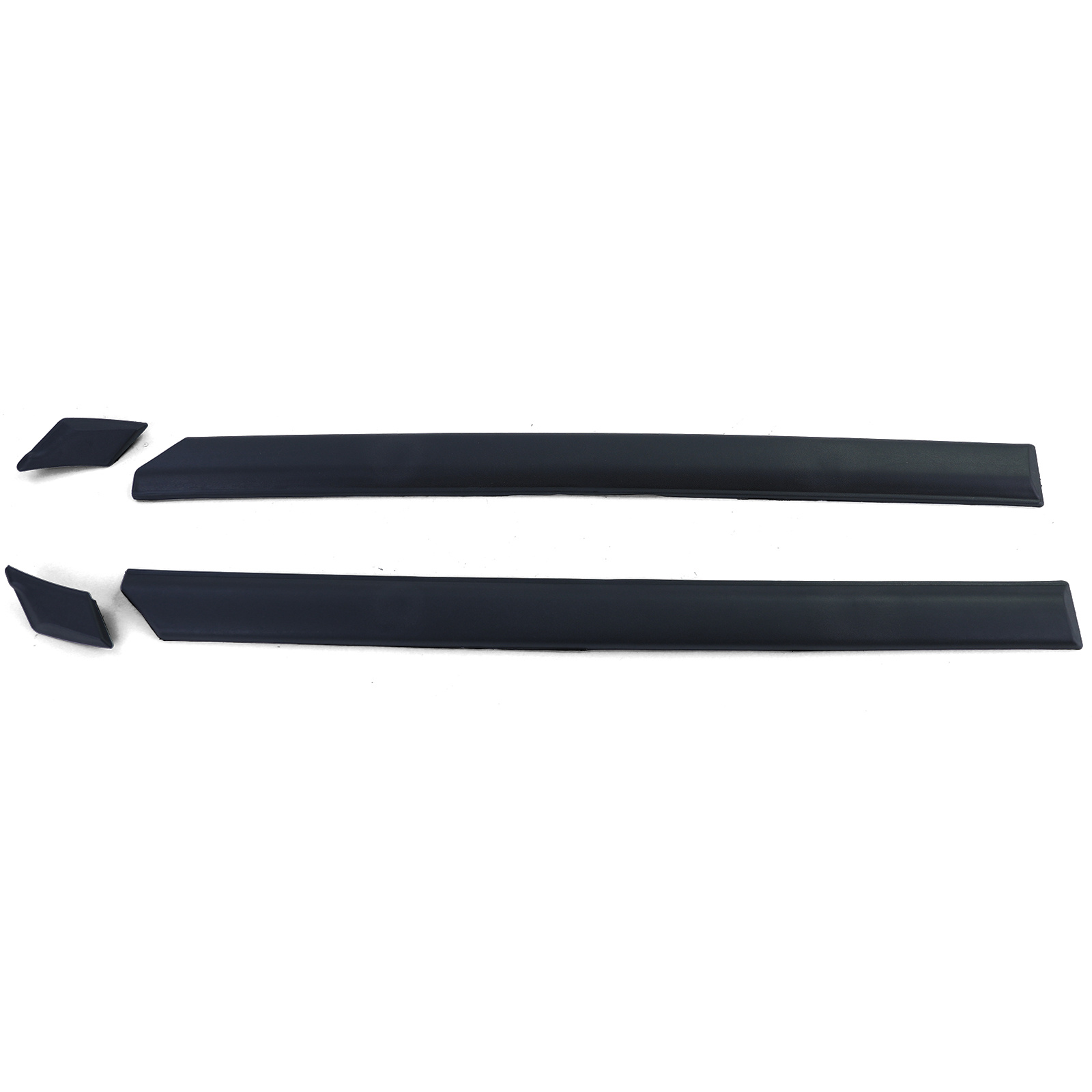 Stootlijsten - voor VW Golf 3 1991-1997 Sedan - 8-delig - zwart