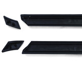 Stootlijsten geschikt voor VW Golf 3 1991-1997 Sedan - 8-delig - zwart