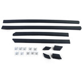 Stootlijsten geschikt voor VW Golf 3 1991-1997 Sedan - 8-delig - zwart