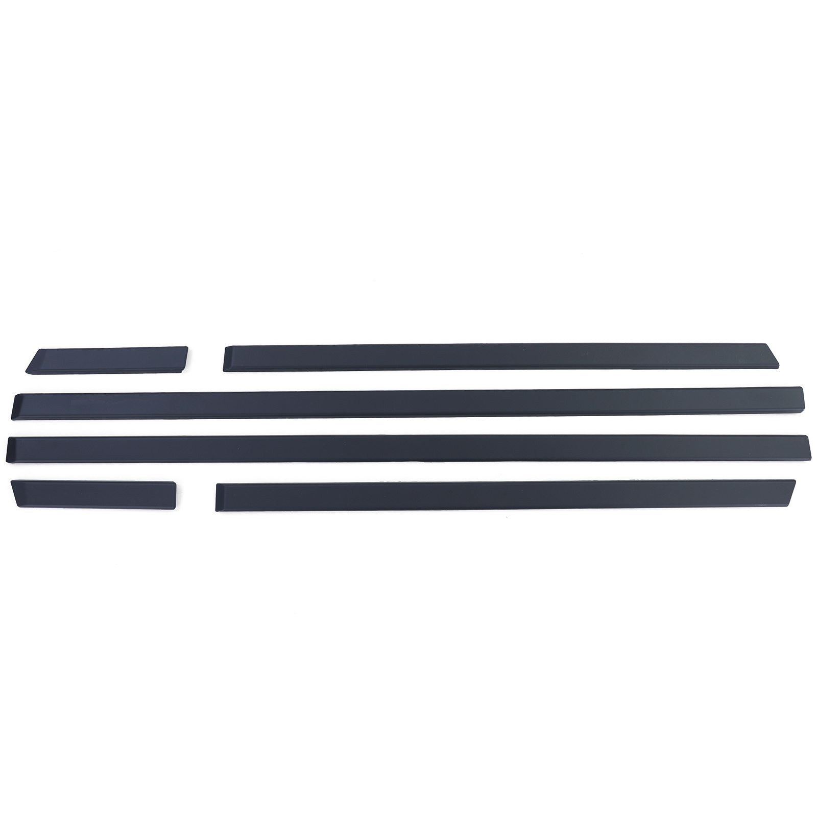 Stootlijsten - geschikt voor BMW 5 serie type-E39 1995-2003 - matte zwart