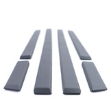 Stootlijsten - voor BMW 5 serie type-E39 1995-2003 - matte zwart