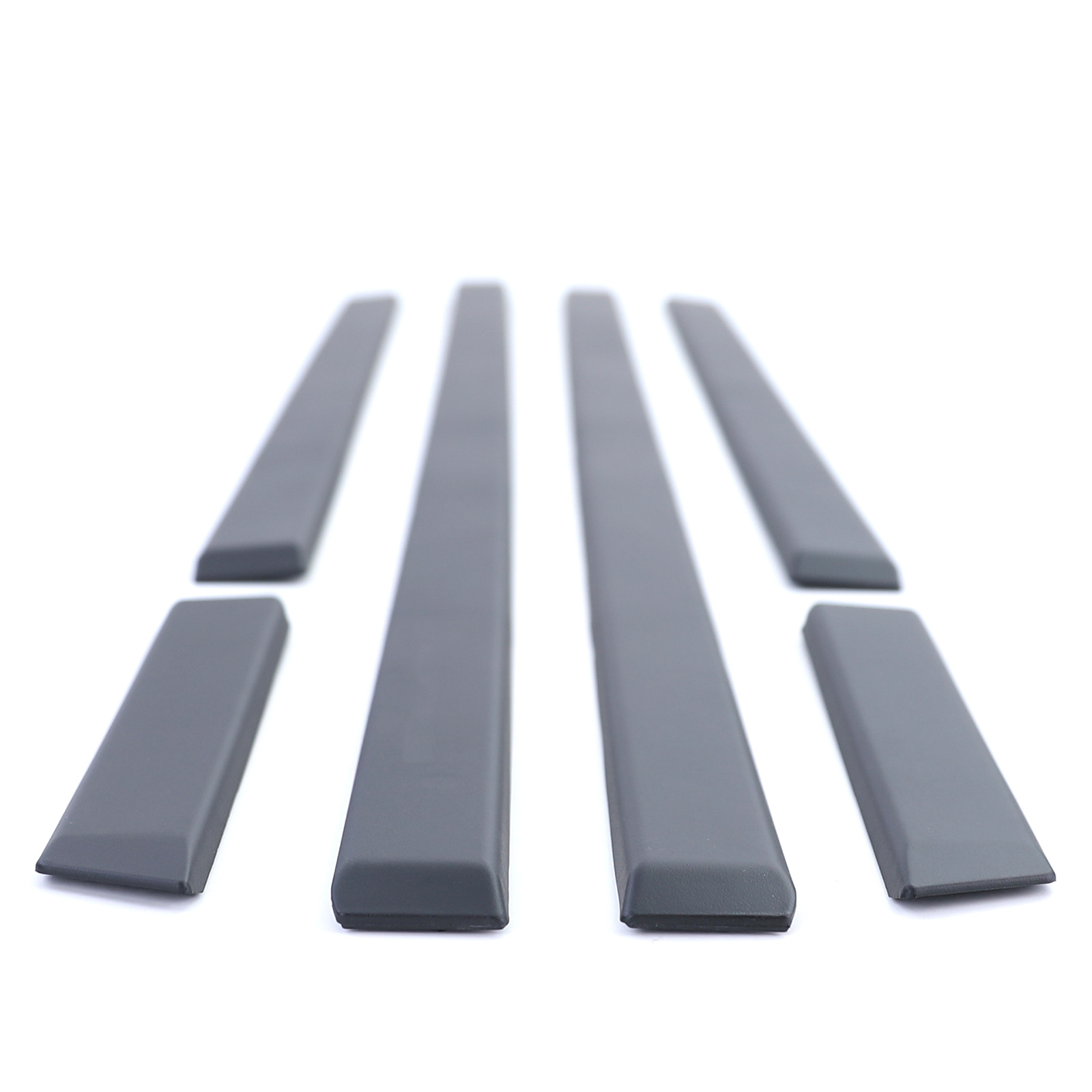 Stootlijsten - geschikt voor BMW 5 serie type-E39 1995-2003 - matte zwart