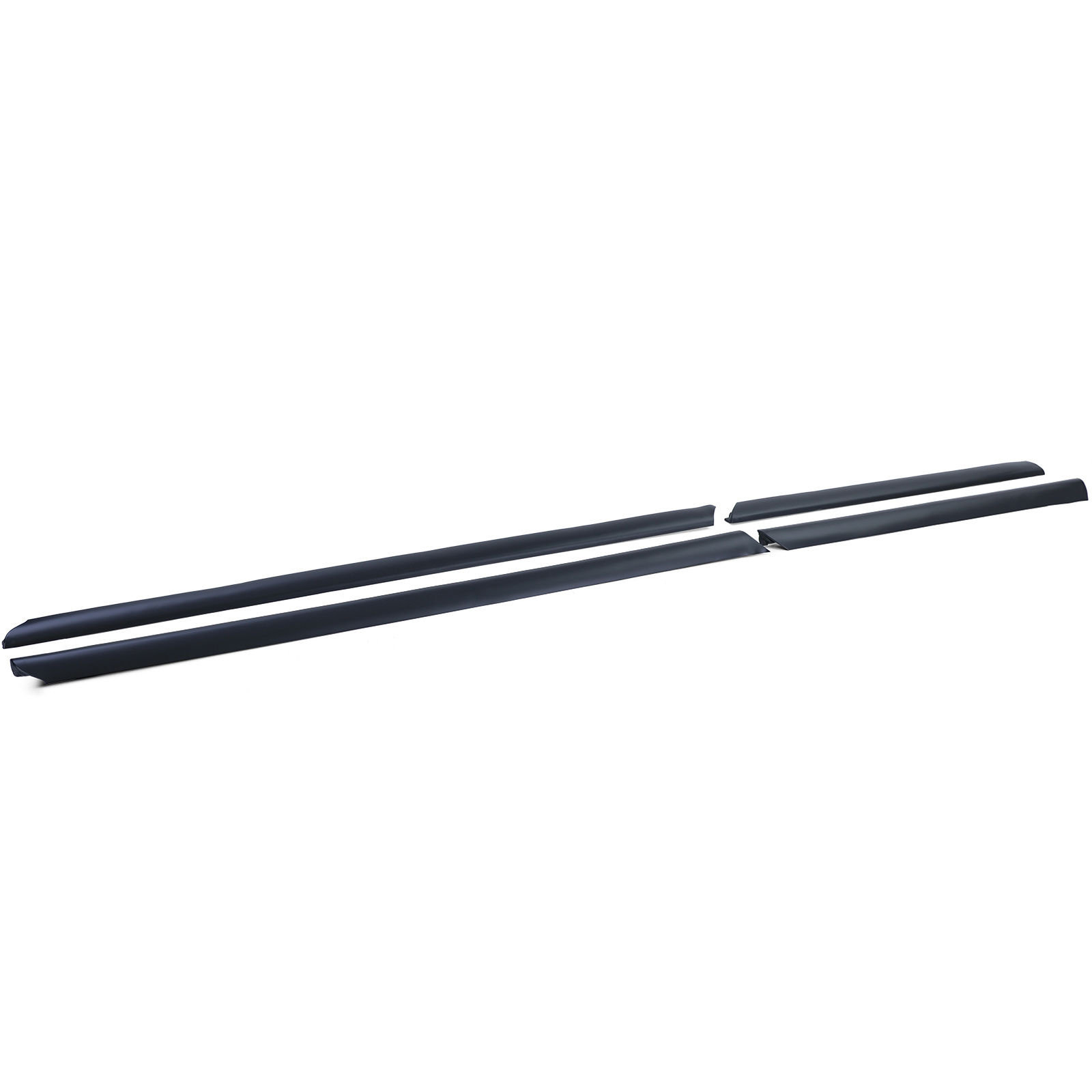 Stootlijsten - voor Audi A4-type B5 8D 1994-2001 Sedan Avant - 4-delig - zwart