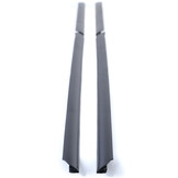 Stootlijsten geschikt voor Audi A4-type B5 8D 1994-2001 Sedan Avant - 4-delig - zwart