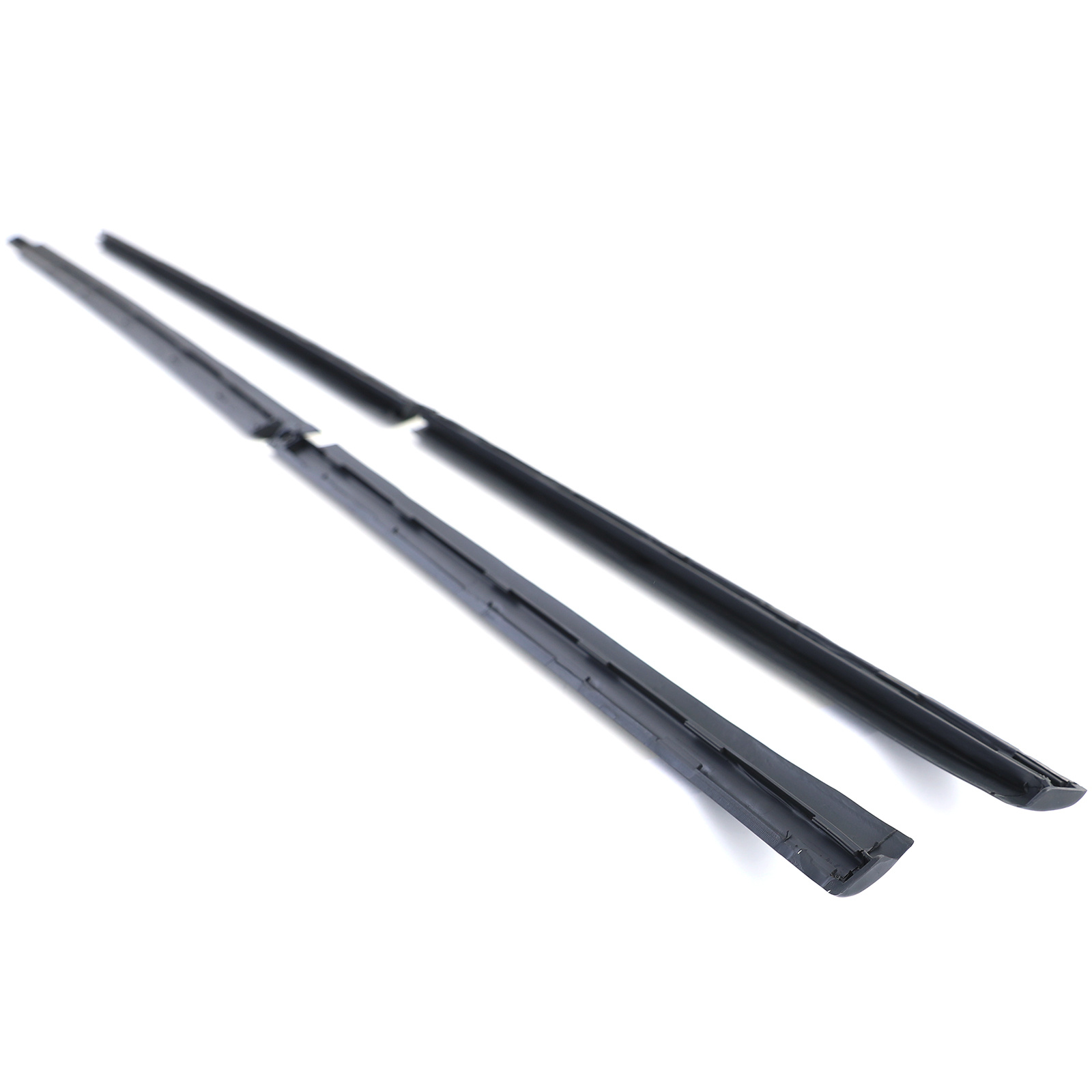 Stootlijsten geschikt voor Audi A4-type B5 8D 1994-2001 Sedan Avant - 4-delig - zwart