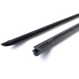 Stootlijsten geschikt voor Audi A4-type B5 8D 1994-2001 Sedan Avant - 4-delig - zwart