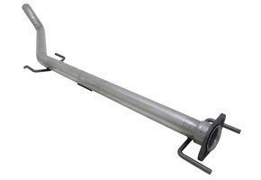 Uitlaatpijp - Opel Astra H / Astra H GTC 1.6T 132kw 2.0T 125kw OPC 2.0T 147kw / 177kw - aluminiert staal - standaard aansluitmaat