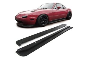 Sideskirts geschikt voor Mazda MX5 type-NA 1989-1998 - zwart