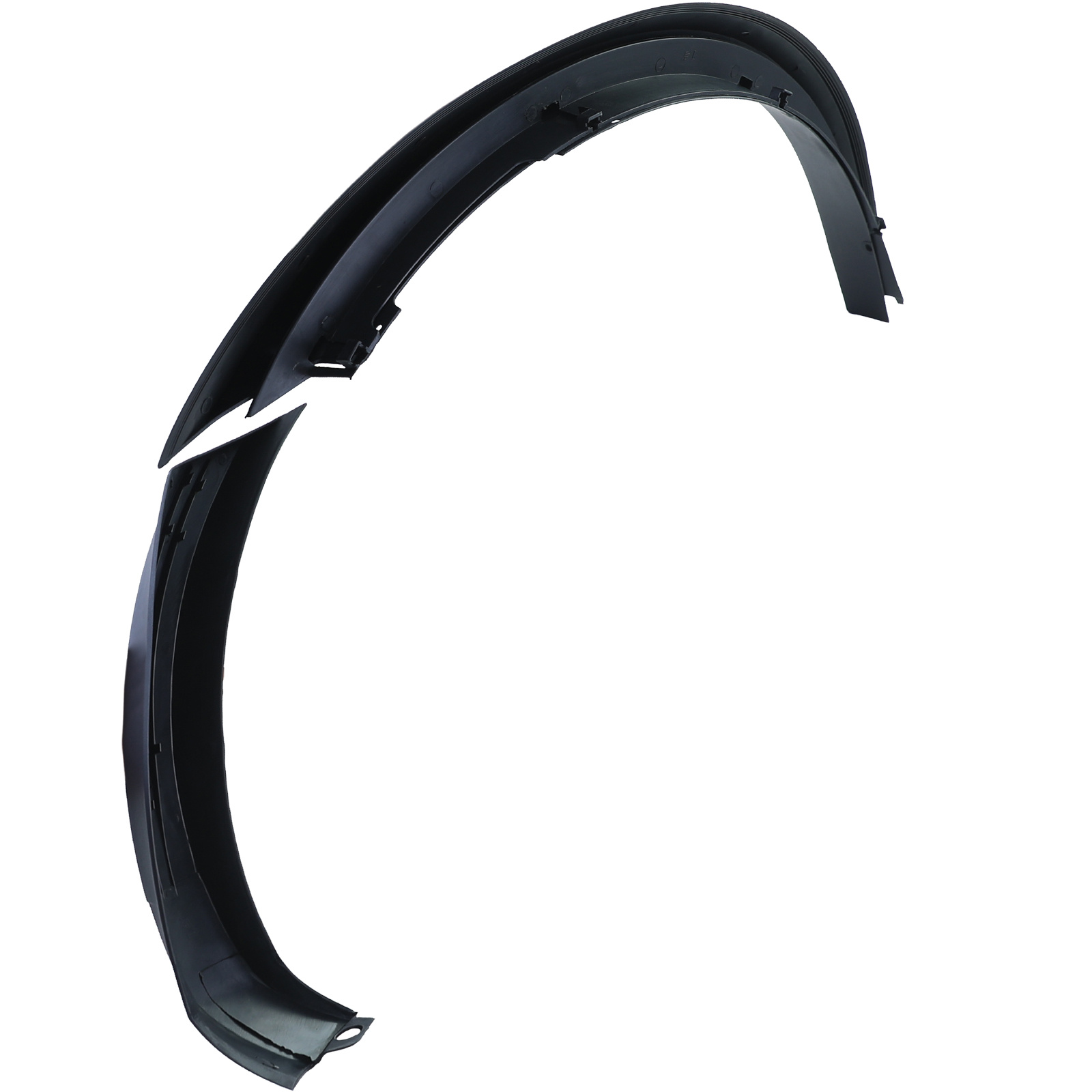 Spatbordverbreders - voor Mercedes ML type-W164 2005-2011 - kunststof