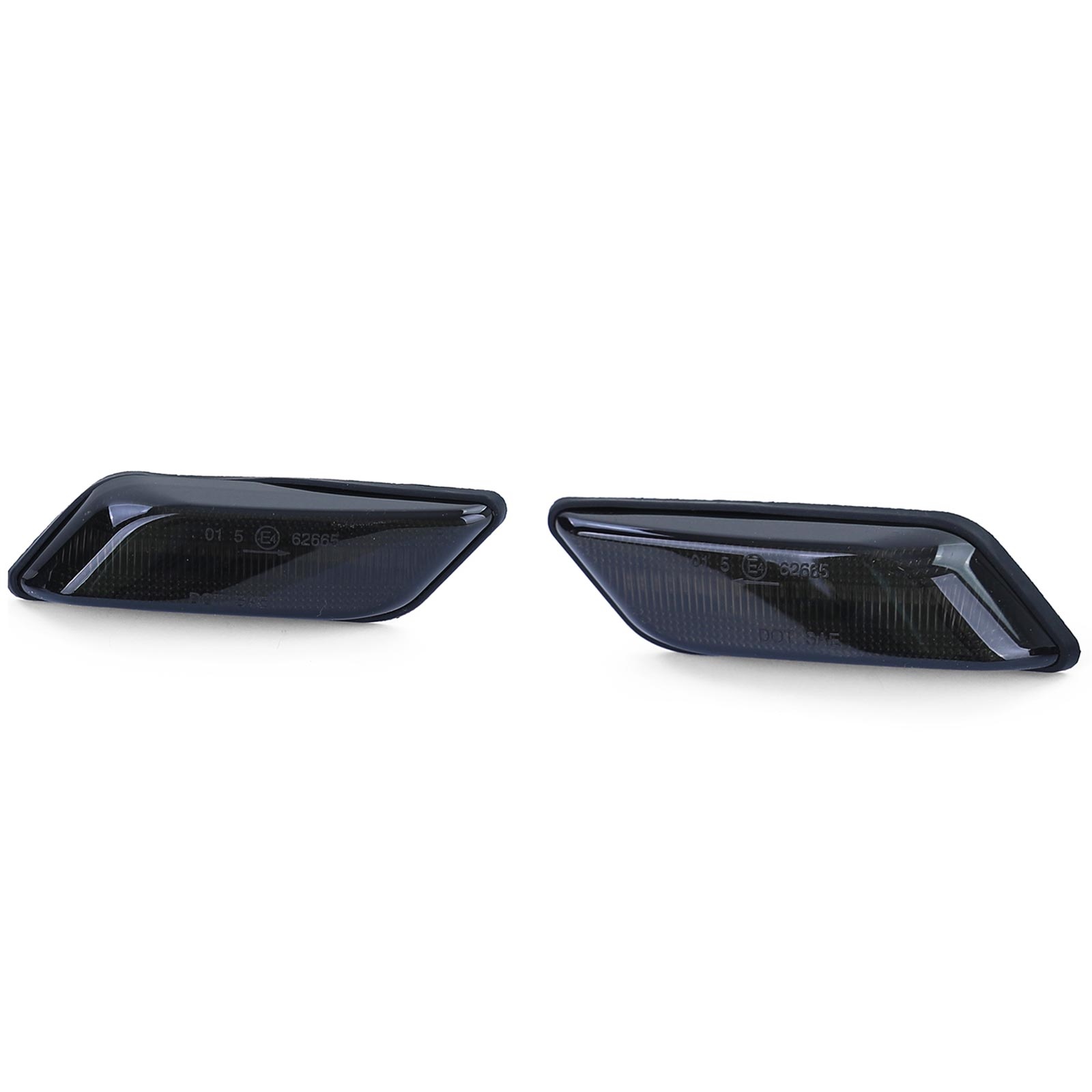 Zijkant knipperlichten geschikt voor BMW Z3 Coupé / Roadster 1994-2002 - smoke zwart