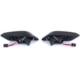 Zijkant knipperlichten geschikt voor BMW Z3 Coupé / Roadster 1994-2002 - smoke zwart