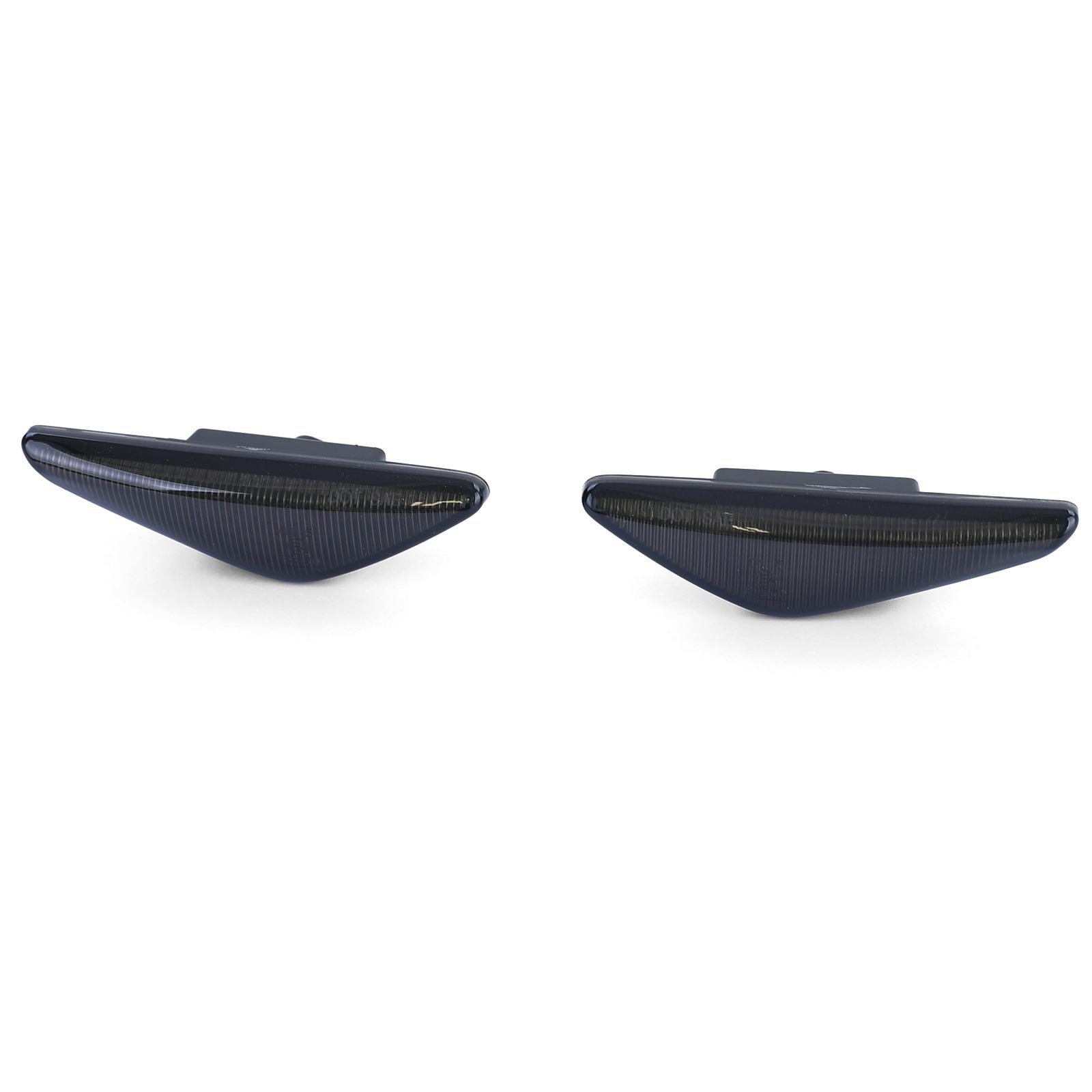 Zijkant knipperlichten geschikt voor BMW 3-serie E46 Coupé Cabrio 2003-2007 - smoke zwart