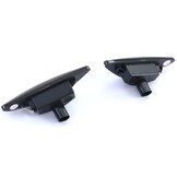 Zijkant knipperlichten geschikt voor BMW 3-serie E46 Coupé Cabrio 2003-2007 - smoke zwart