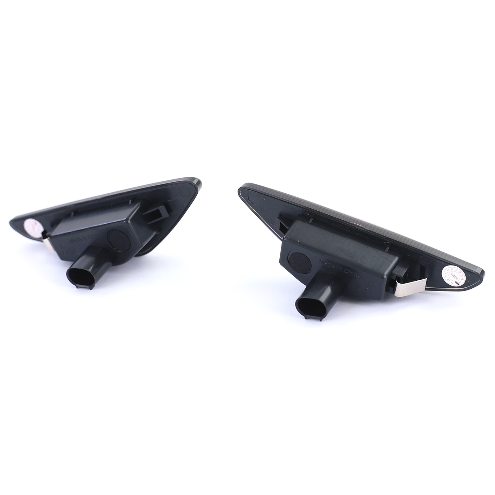 Zijkant knipperlichten geschikt voor BMW 3-serie E46 Coupé Cabrio 2003-2007 - smoke zwart