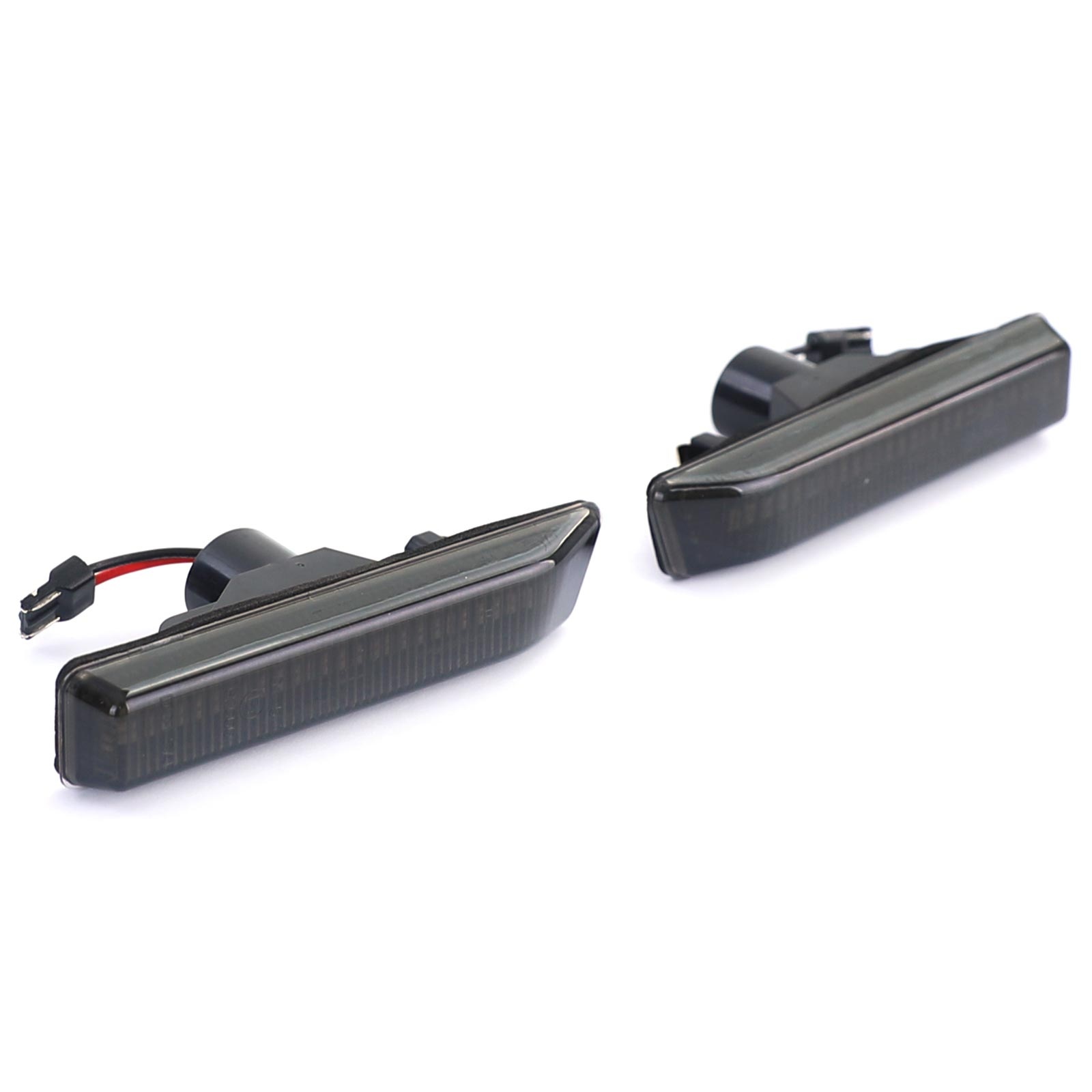 Zijkant knipperlichten geschikt voor BMW 3 BMW X5-serie E36 E53 1996-2000 Sedan Touring Coupé Cabrio M3 - smoke zwart