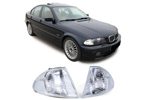 Knipperlichten geschikt voor BMW 3-serie E46 Sedan Touring - 1998-2001 - wit