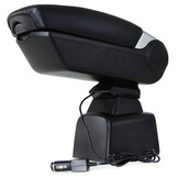 Armsteun - voor Nissan Note type- E11 NE11 2006-2012 - zwart zilver