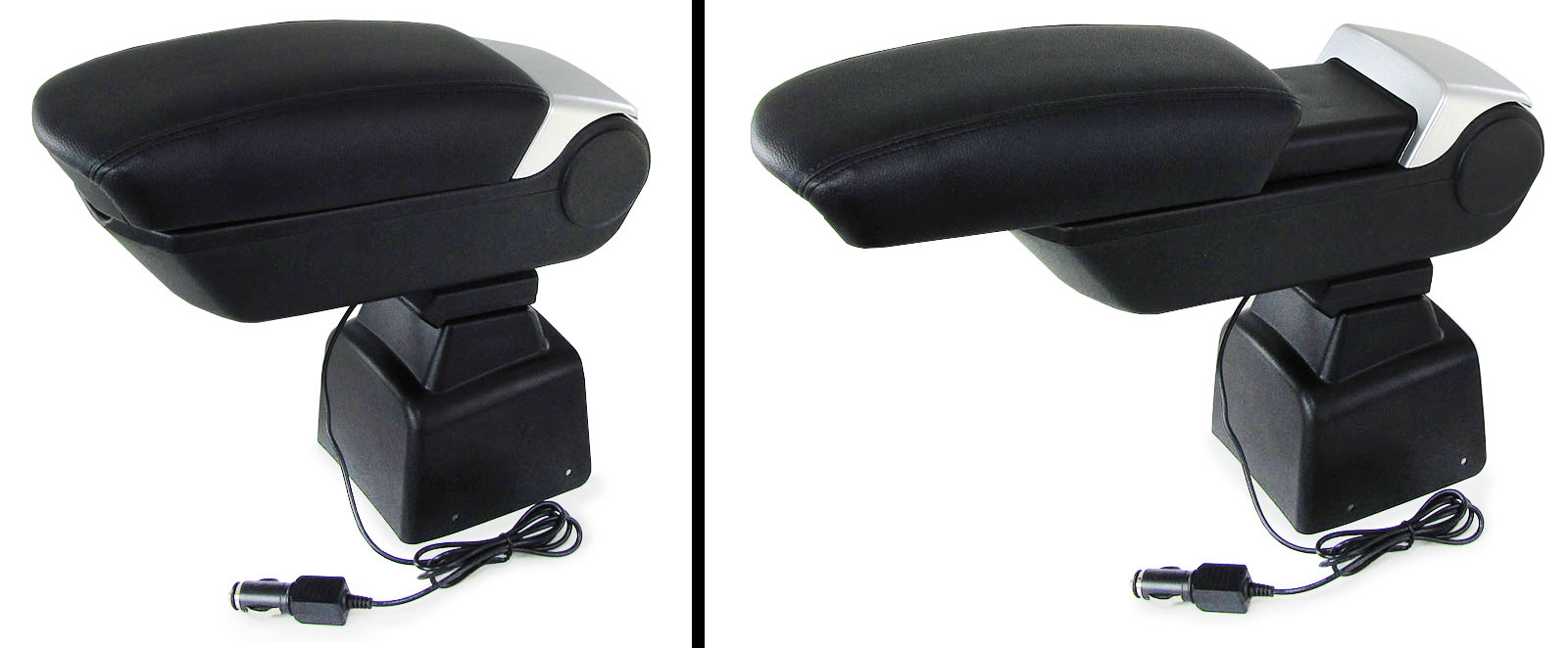 Armsteun geschikt voor Nissan Note type- E11 NE11 2006-2012 - zwart zilver