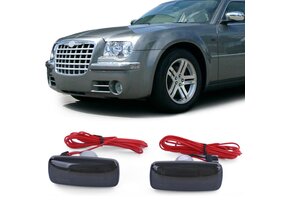 Zijkant knipperlichten - Chrysler 200 300 300C-type LX - smoke zwart
