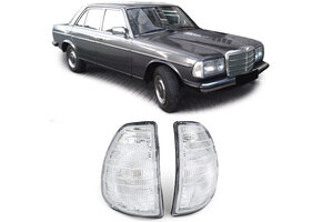 Knipperlichten - Mercedes-type W123 C123 S123 Sedan Coupe T-Model - 1976-1985 - wit