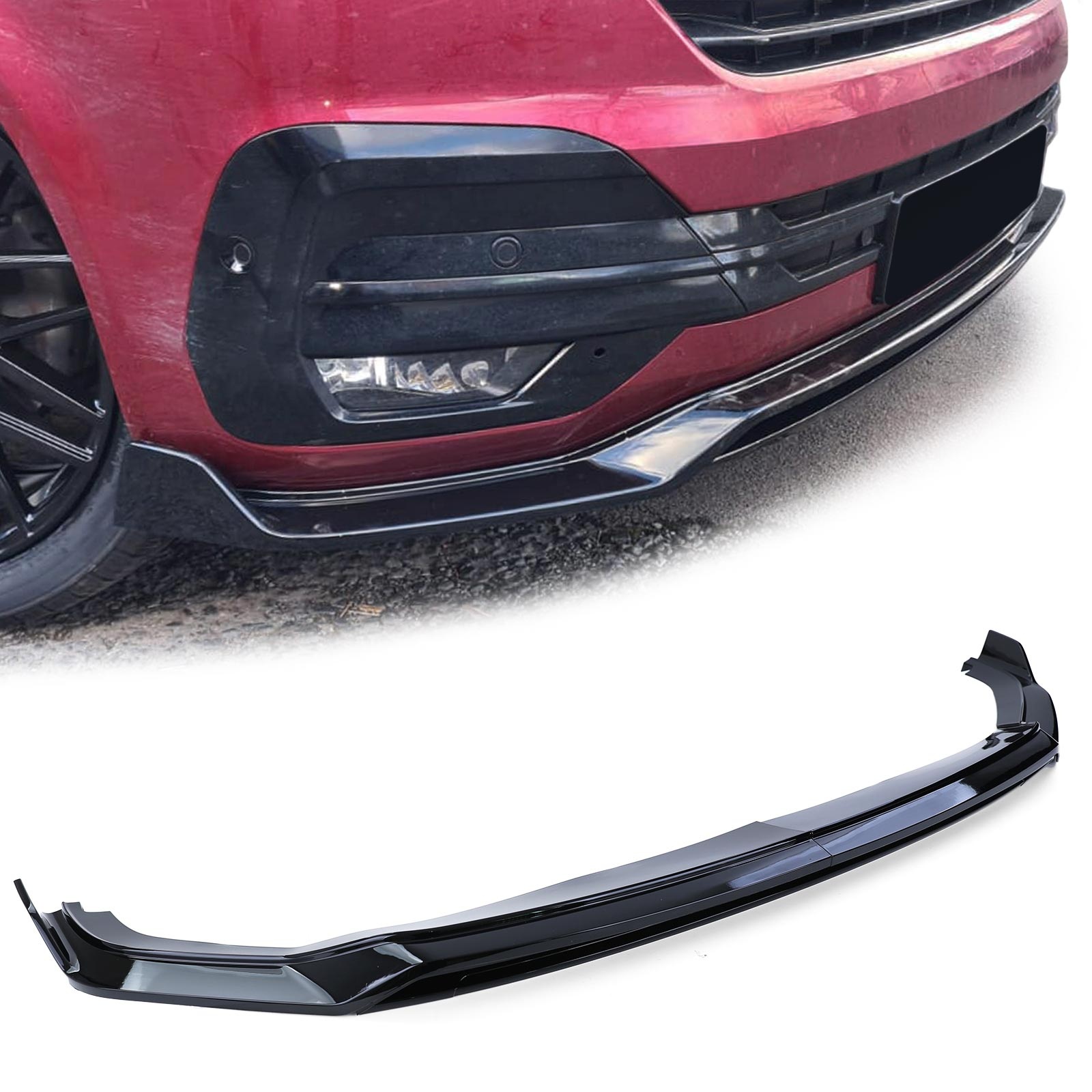 Spoiler - voorspoiler lip geschikt voor VW Bus T6.1 vanaf 2019