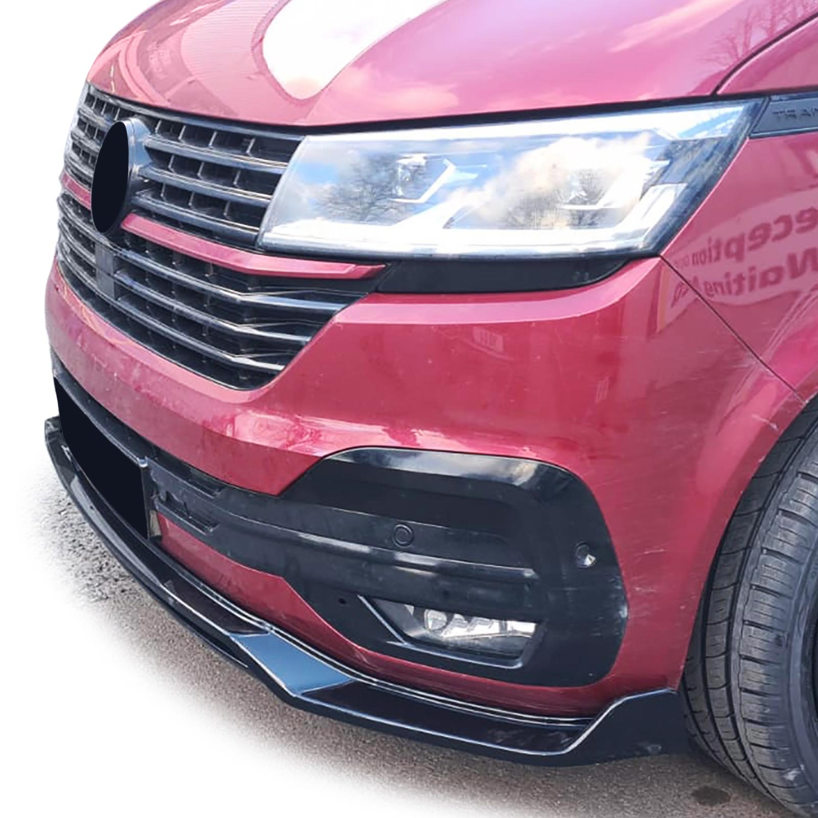 Spoiler - voorspoiler lip - VW Bus T6.1 vanaf 2019